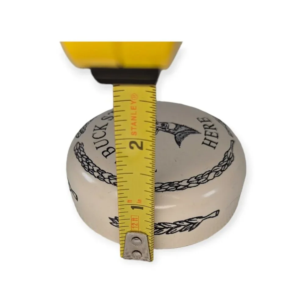 KensingtonRow Home Collection Scrimshaw Inspired Paperweight-The Buck Stops Here